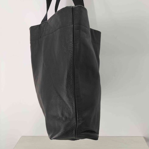 ヨウジヤマモト Yohji Yamamoto シグネチャーロゴカウレザーミニトートバッグ メンズ ONE SIZE