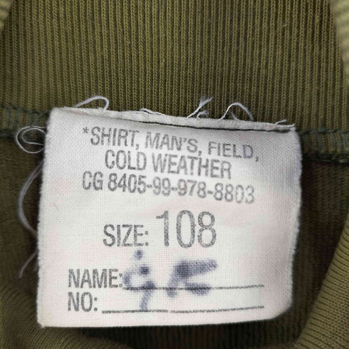 ブリティッシュアーミー BRITISH ARMY COLD WEATHER ecw NORWEGIAN NORGIE shirt メンズ 108