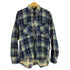 The Antique Boutique コットン リネン タータンチェック L/S シャツ メンズ import:L