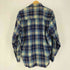 The Antique Boutique コットン リネン タータンチェック L/S シャツ メンズ import:L