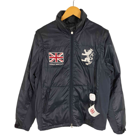 アドミラル Admiral 裏地チェック 2way ダブルジップ中綿ジャケット メンズ import:M