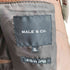 メイルアンドコー MALE & Co. 毛皮フード付きレザーダウンコート レディース JPN:52