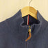 トミーヒルフィガー TOMMY HILFIGER メランジコットンハーフジップニット メンズ import:XL