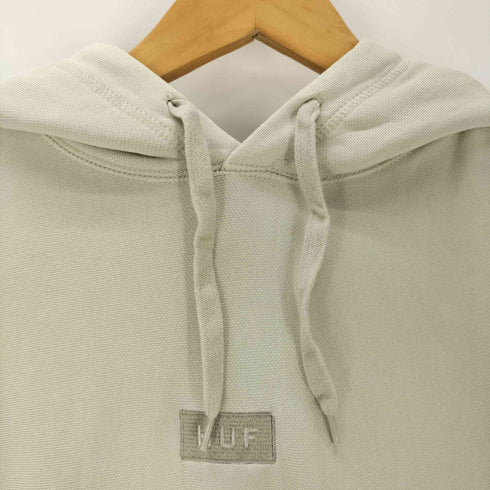 ハフ HUF ロゴ刺繍プルオーバーパーカー メンズ JPN:M