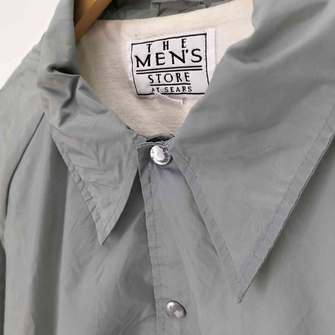 シアーズ Sears 90S THE MEN'S STORE AT SEARS 裾ドローコード スナップボタン ナイロン コーチジャケット メンズ import:XL
