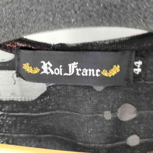 roi frant ダメージ加工デザインタンクトップ メンズ