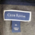 クラブルーム CLUB ROOM コットンナイロン Vネックカーディガン メンズ import:XL