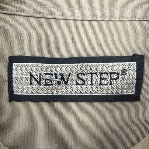 NEW STEP レーヨンポリ デザインL/Sシャツ メンズ import:L