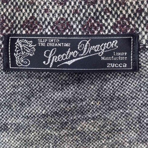 ズッカ ZUCCa Spectro Dragon ジップアップカーディガン レディース