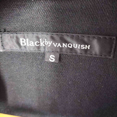 ブラックバイヴァンキッシュ Black by VANQUISH コーティングダブルライダースジャケット メンズ JPN:S