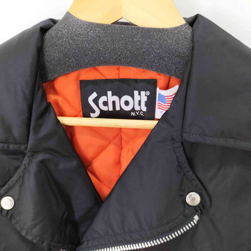 ショット Schott ナイロンダブルライダースコート メンズ import:S