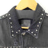 ザラマン ZARA MAN スタッズデザイン デニムトラッカージャケット メンズ import:S