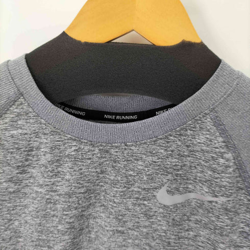 ナイキ NIKE DRY FIT クルーネック 切替 L/S カットソー テック メンズ JPN:S