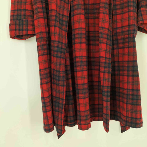 ペンドルトン PENDLETON USA製 チェックウールガウンコート メンズ JPN:L