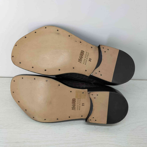 マリアーノ Magliano クロコ 4ホール グラデーション ローファー メンズ 39