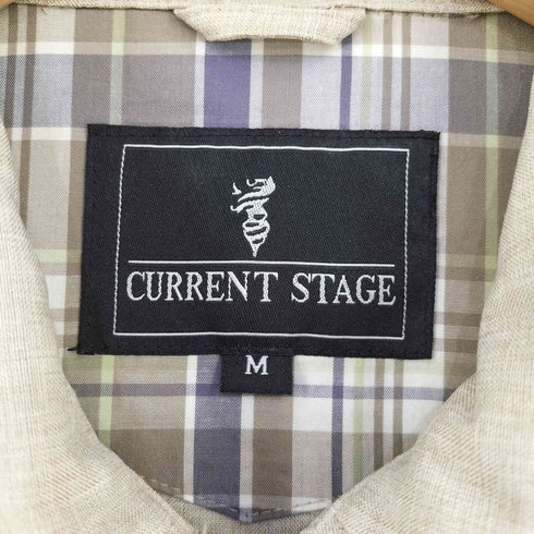 カレントステージ CURRENT STAGE 比翼 ジップアップジャケット メンズ import:M