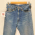 リーバイス Levis USA製 オレンジタブ ブーツカットデニムパンツ 42TALONジップ 刻印520 メンズ W32