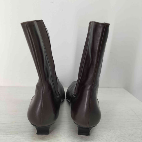 サルヴァトーレフェラガモ Salvatore Ferragamo サイドゴア ポインテッドトゥ ショートブーツ レディース 7