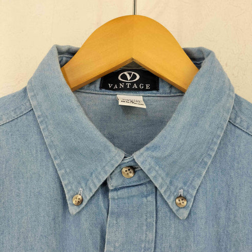 VANTAGE USA製 DADE BEHRING デニムシャツ メンズ import:XL