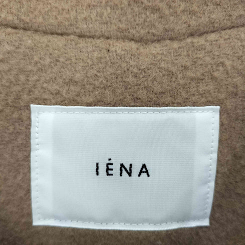 イエナ IENA ダブルビーバーVネックノーカラーコート レディース 36