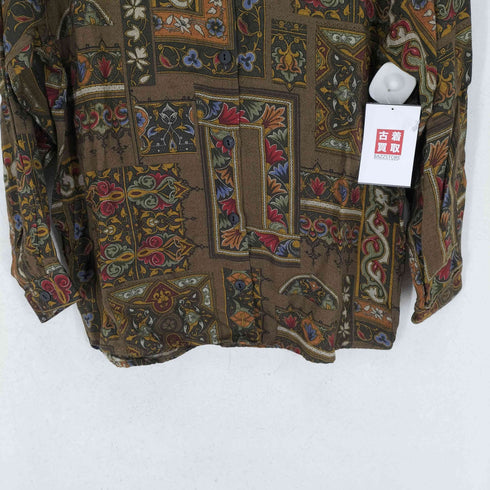 LE GARAGE MADE IN FRANCE 総柄レーヨンL/S シャツ レディース JPN:1
