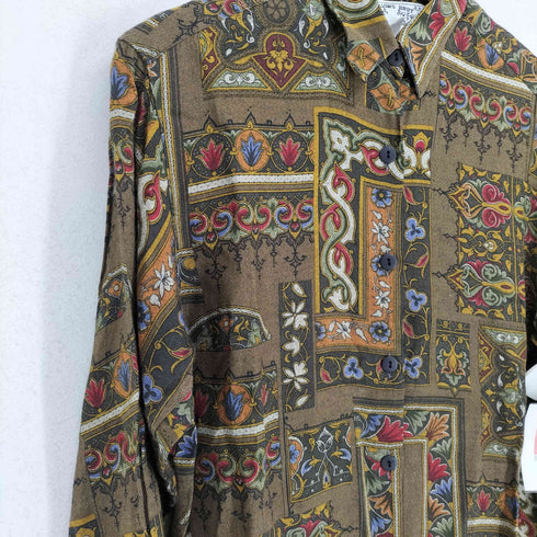 LE GARAGE MADE IN FRANCE 総柄レーヨンL/S シャツ レディース JPN:1