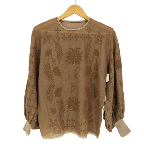 アメリヴィンテージ Ameri VINTAGE MEDI LACE JACQUARD KNIT レディース FREE