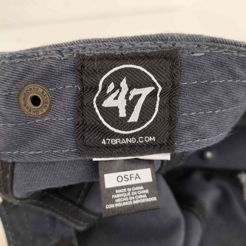 フォーティセブンブランド 47 BRAND ベースボールチームワッペン 6パネルキャップ メンズ ONE SIZE