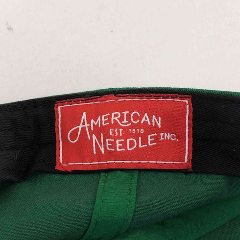 アメリカンニードル American Needle BALLPARK CAP HAT 企業ロゴ刺繍 6パネルキャップ メンズ