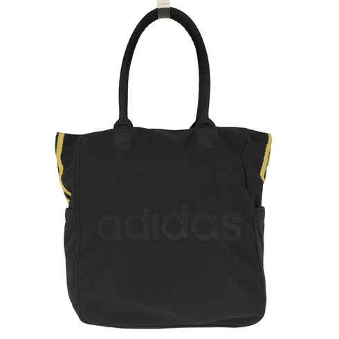 アディダス adidas 00S ロゴ 刺繍 ボンディング サイド スリーストライプ トートバッグ 2005年製 メンズ