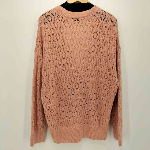 ザラ ZARA オープン ニット カーディガン レディース import:S