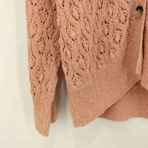 ザラ ZARA オープン ニット カーディガン レディース import:S