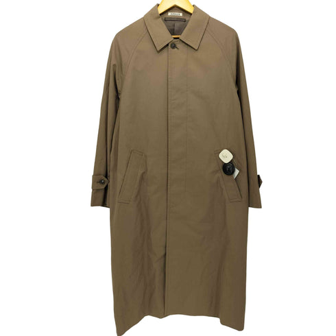 オーラリー AURALEE 2023AW FINX HARD TWIST GABARDINE SOUTIEN COLLAR COAT メンズ JPN:3