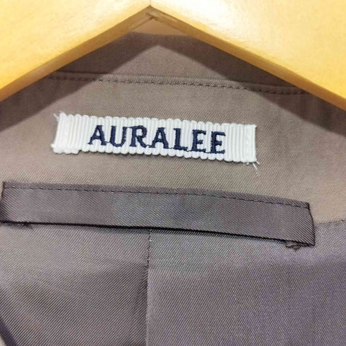オーラリー AURALEE 2023AW FINX HARD TWIST GABARDINE SOUTIEN COLLAR COAT メンズ JPN:3