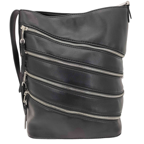 ザラ ZARA ジッパーバケットバック レディース import:M