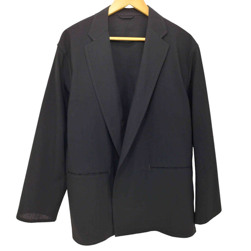 ブラームス BLURHMS heather charcoal ウール ボイル カーディガン ジャケット メンズ JPN:2
