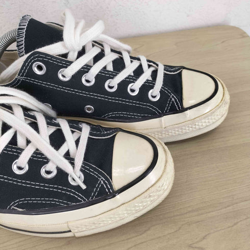コンバース CONVERSE CT70 BLACK LOW CUT レディース JPN:24.5