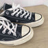コンバース CONVERSE CT70 BLACK LOW CUT レディース JPN:24.5