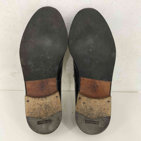 サルヴァトーレフェラガモ Salvatore Ferragamo MADE IN ITALY STUDIO メダリオン 外羽根 ドレスシューズ レザーシューズ メンズ UK:8.5D