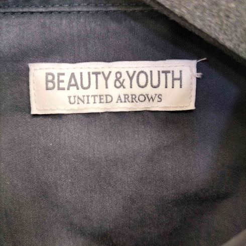 ビューティーアンドユースユナイテッドアローズ BEAUTY & YOUTH UNITED ARROWS パウダークロス シャーリング レギュラーカラー シャツ メンズ JPN:M