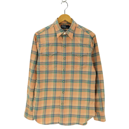 ポロバイラルフローレン Polo by RALPH LAUREN L/S チェック柄ウエスタンシャツ メンズ JPN:S