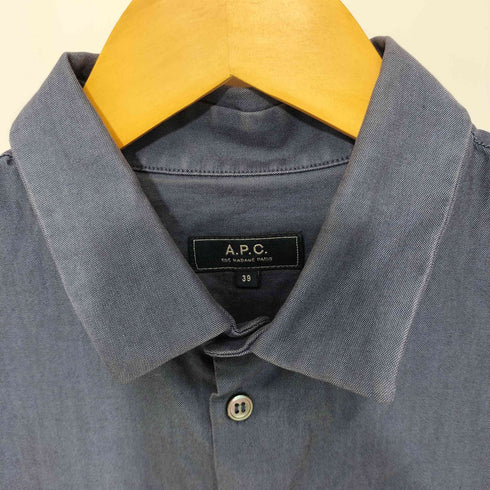 アーペーセー A.P.C. 玉蟲 コットン L/Sシャツ メンズ 39