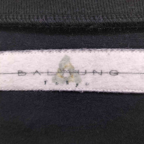 バルムング BALMUNG ビッグシルエット グラフィックプリントTシャツ メンズ