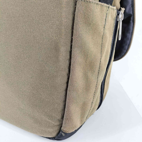エディーバウアー Eddie Bauer ロゴ刺繍 ツートン メッセンジャーバッグ メンズ