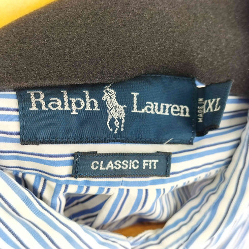 ラルフローレン RALPH LAUREN CLASSIC FIT ストライプシャツ ビックシルエット メンズ JPN:XXL