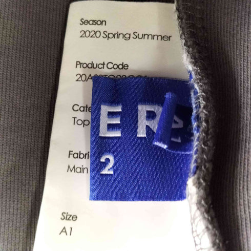 アダーエラー ADER error Semioversized Graphic Hoodie メンズ A1