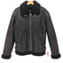 ザラ ZARA エコムートン ボア ジャケット メンズ import:M