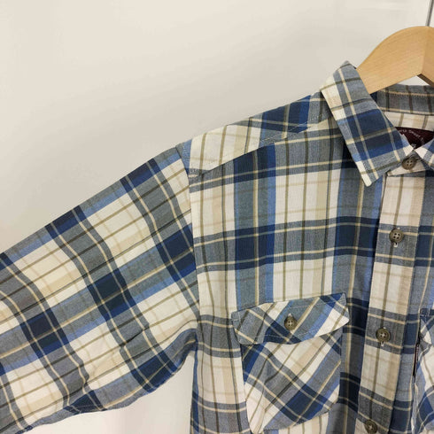 タラスブルバ TARAS BOULBA タータンチェック フラップ ポケット L/S シャツ メンズ JPN:M