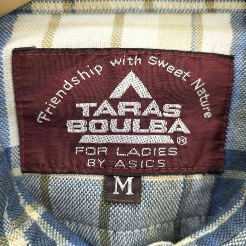 タラスブルバ TARAS BOULBA タータンチェック フラップ ポケット L/S シャツ メンズ JPN:M