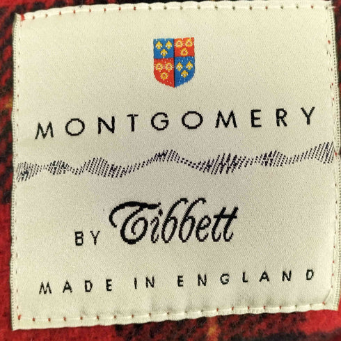 MONTGOMERY 裏地チェックダッフルコート メンズ UK:38